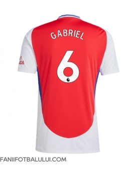 Arsenal Gabriel Magalhaes #6 Tricou Fotbal Replică 2024-25 Barbati Acasa